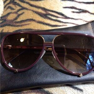 NEW! Quay High Profile Sunglasses berry